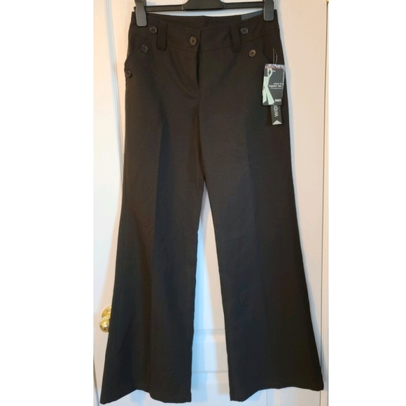 Suzy Shier Chocolate Brown Dress Pant 